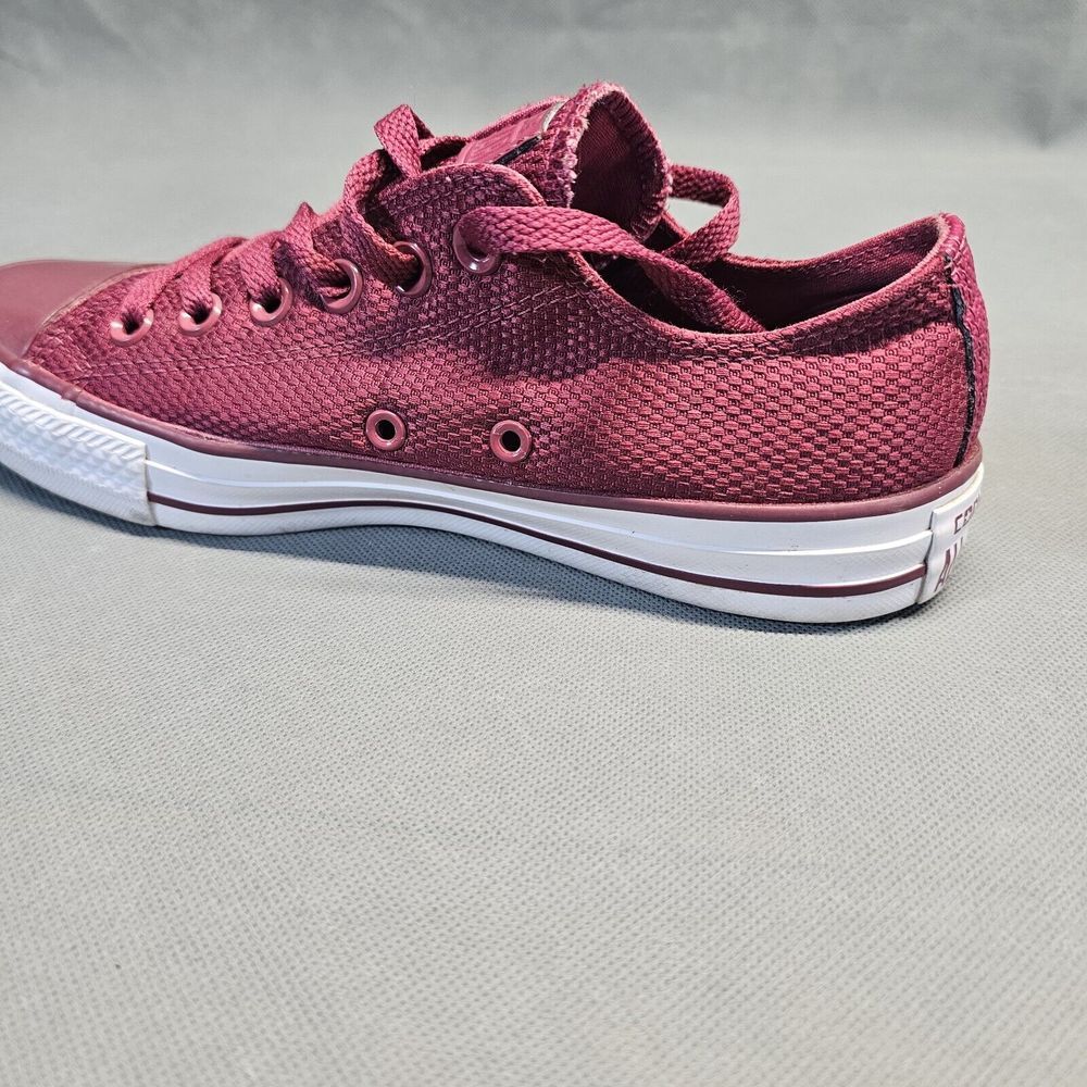 Converse Chuck Tailor All Star Ox Unisex 155420f-RHUBARB/WHITE/BROWN 7w/5m - Picture 9 of 10